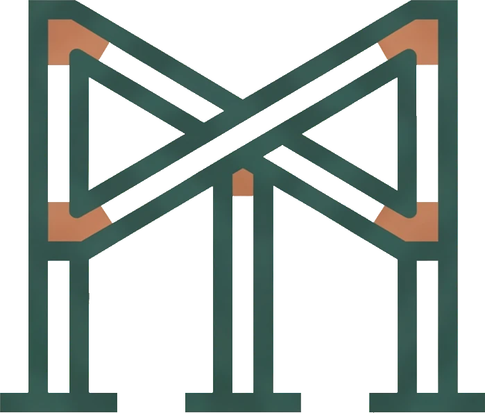 The Muhandis emblem: a truss M